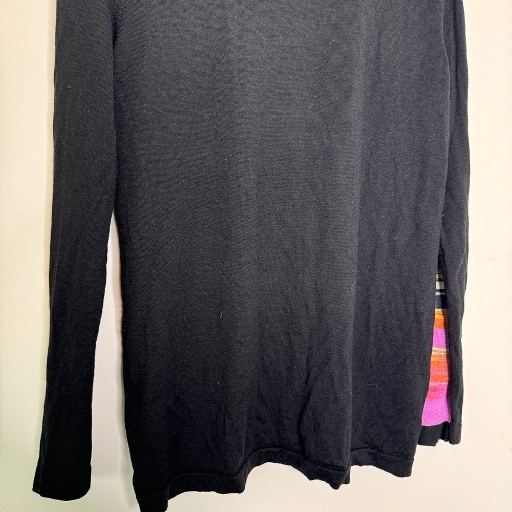 ESCADA Black Multicolor Cardigan XL - Picture 6 of 8